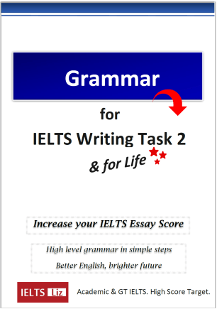 IELTSLIZ Grammar book for IELTS writing task 2